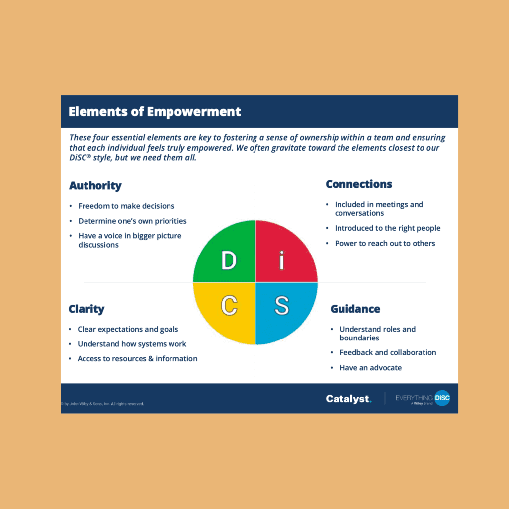 Elements of Empowerment