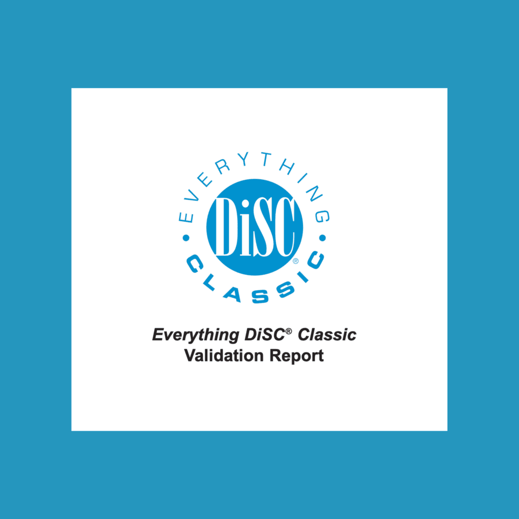 DiSC Classic Validation Report