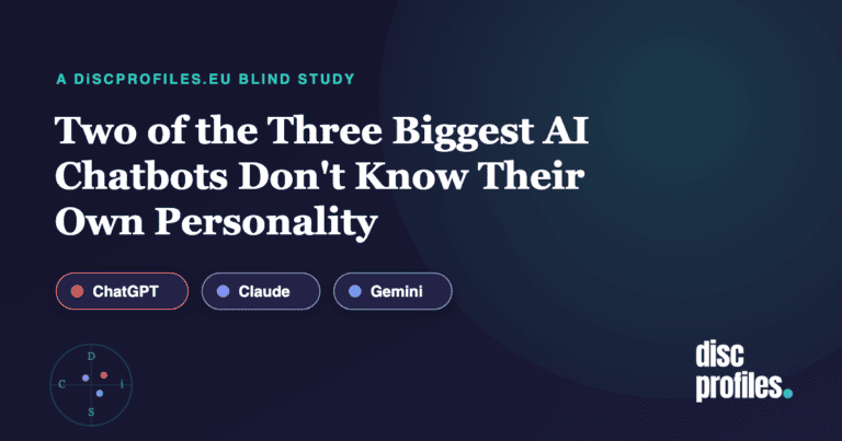 Two of the Three Biggest AI Chatbots Don’t Know Their Own Personality